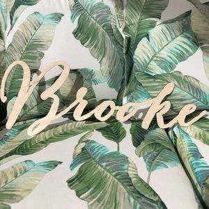 Personalized “BROOKE” Wood Name Sign, Brand New